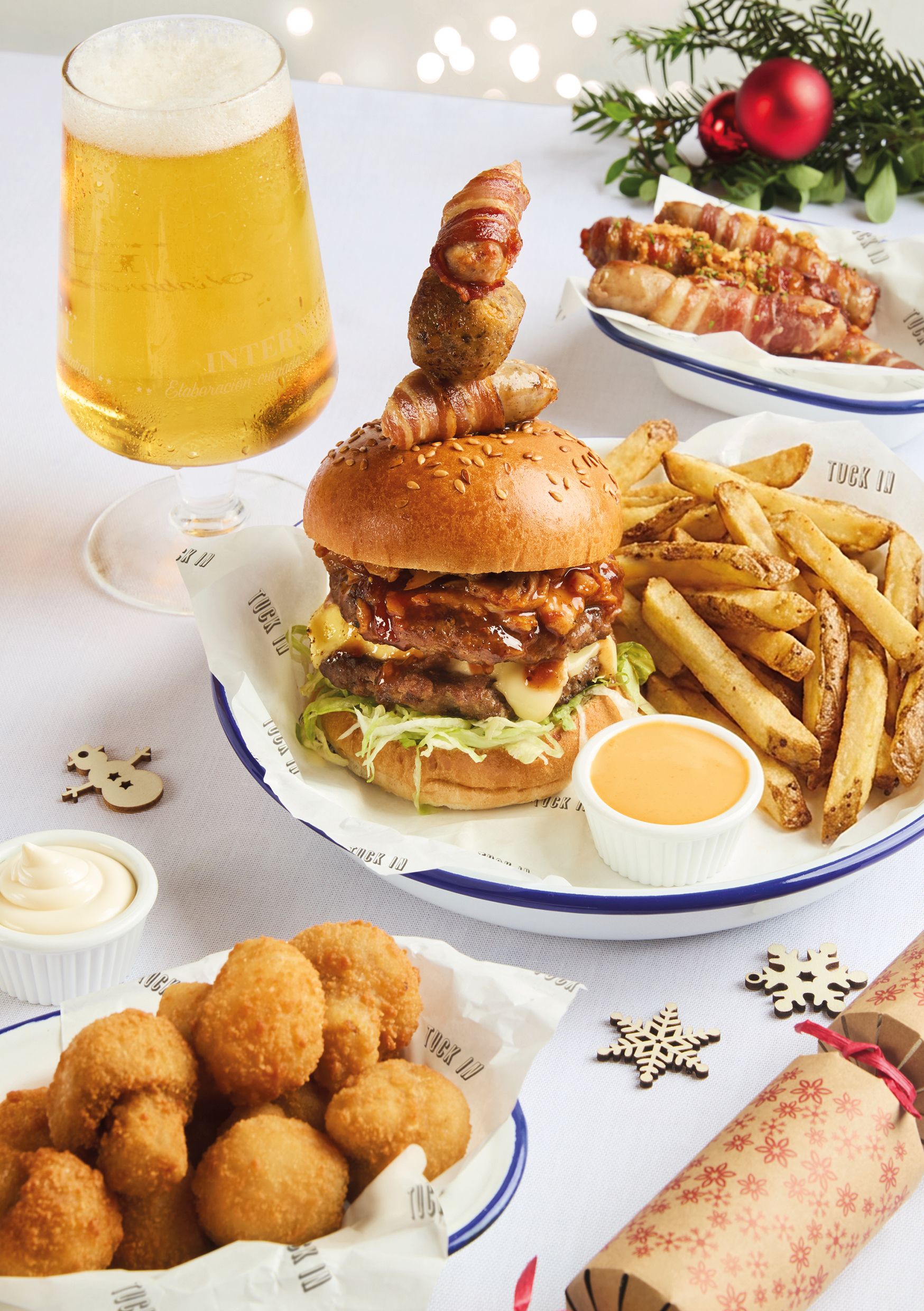 Festive Lunch & Dinner at The Cock Inn in Drayton